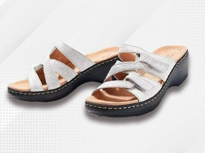 Weicher Boden Massage Orthopädische Keil Slide Sandalen