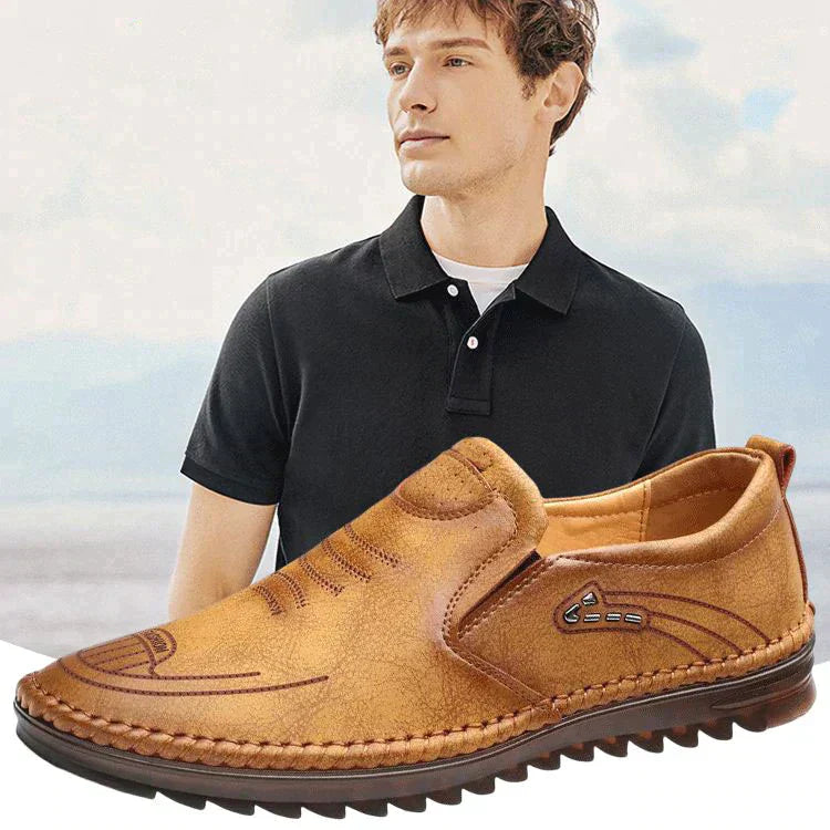 Casual Slip-On Schuhe aus weichem Leder für Männer