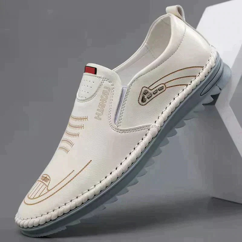 Casual Slip-On Schuhe aus weichem Leder für Männer