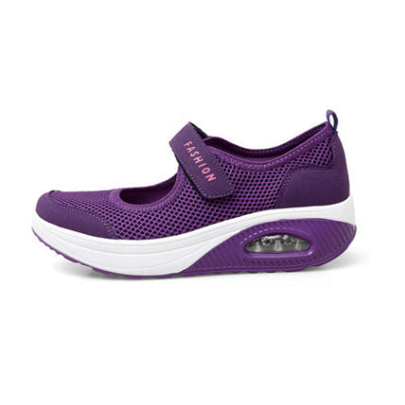 Laufende Mesh Walking Slip-On Tennis Gym Schuhe