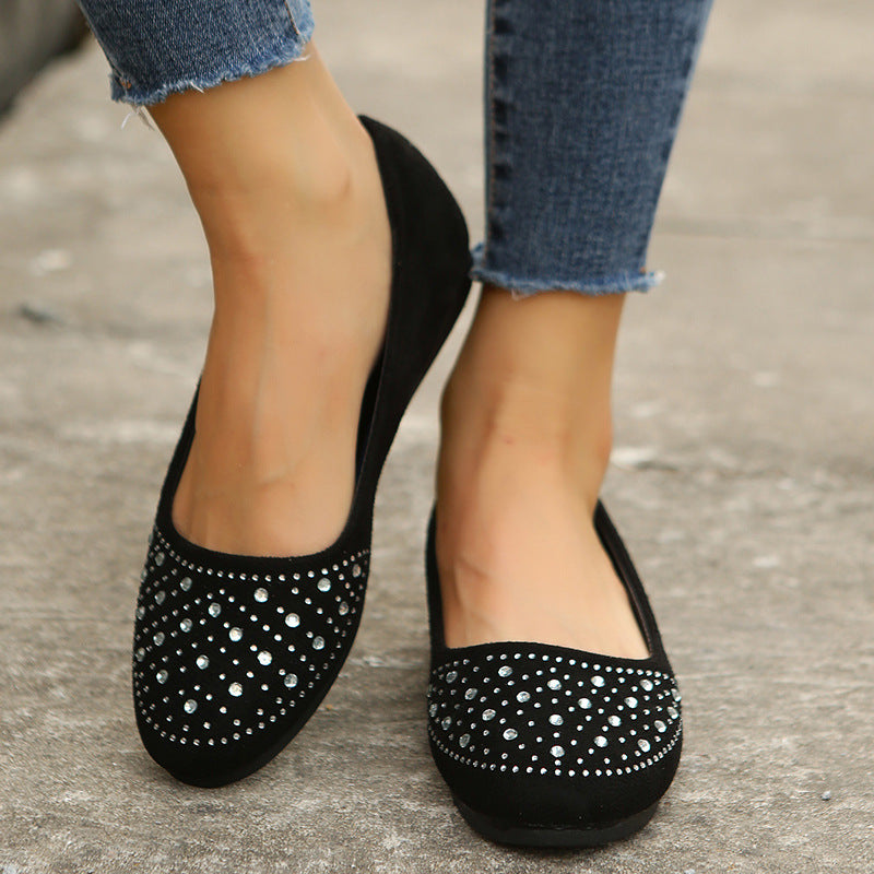 Mattierte, strukturierte Diamant-Flats