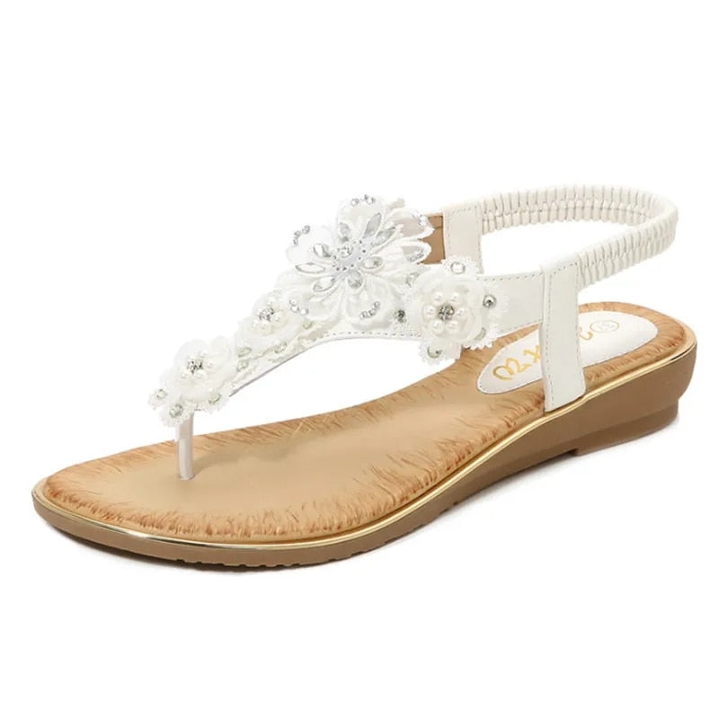 Sommer Frau Offene Zehe Flip Flops