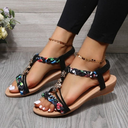 Niedrige Wedge Heels für Frauen