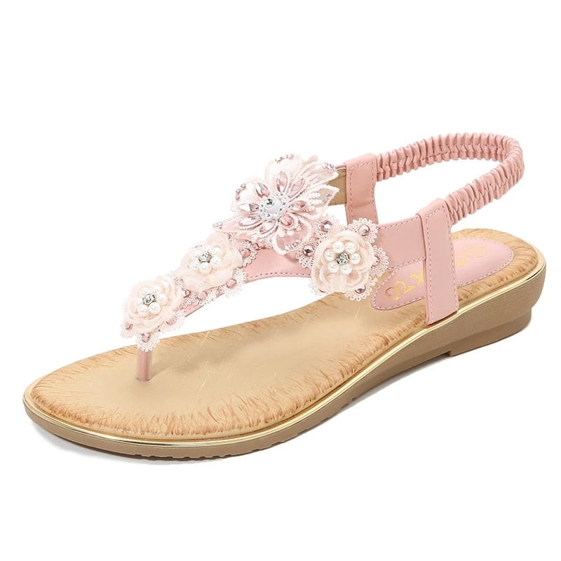 Sommer Frau Offene Zehe Flip Flops