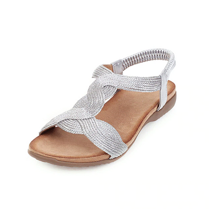 Bohème Frauen flache Sandalen