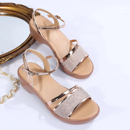 Women Summer Ankle Strap Platform Sandals