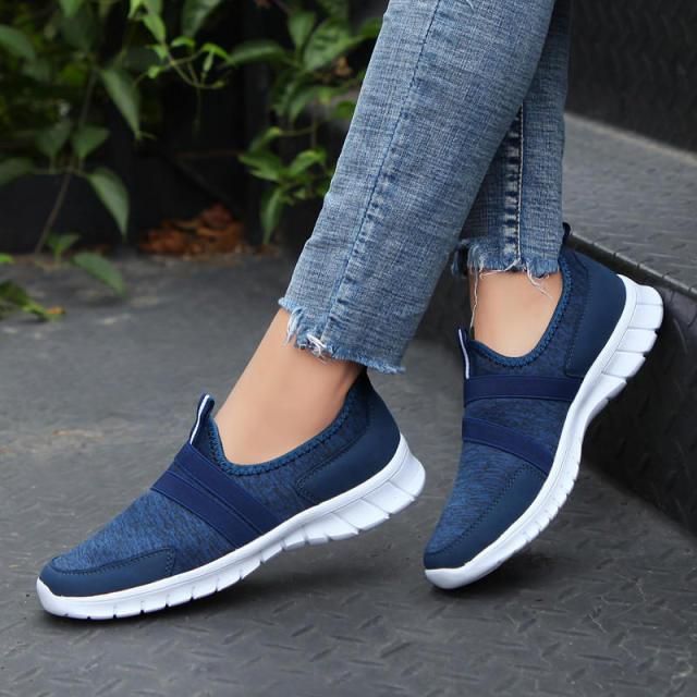 Mesh Slip On Sneakers für Frauen