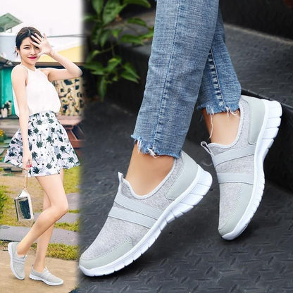 Mesh Slip On Sneakers für Frauen