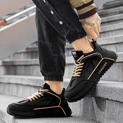 Trendy Colour Block Chunky Schuhe für Männer